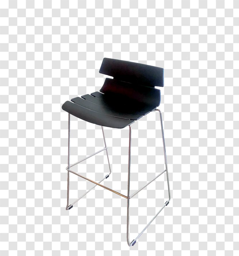 Bar Stool Table Chair White - Black Transparent PNG