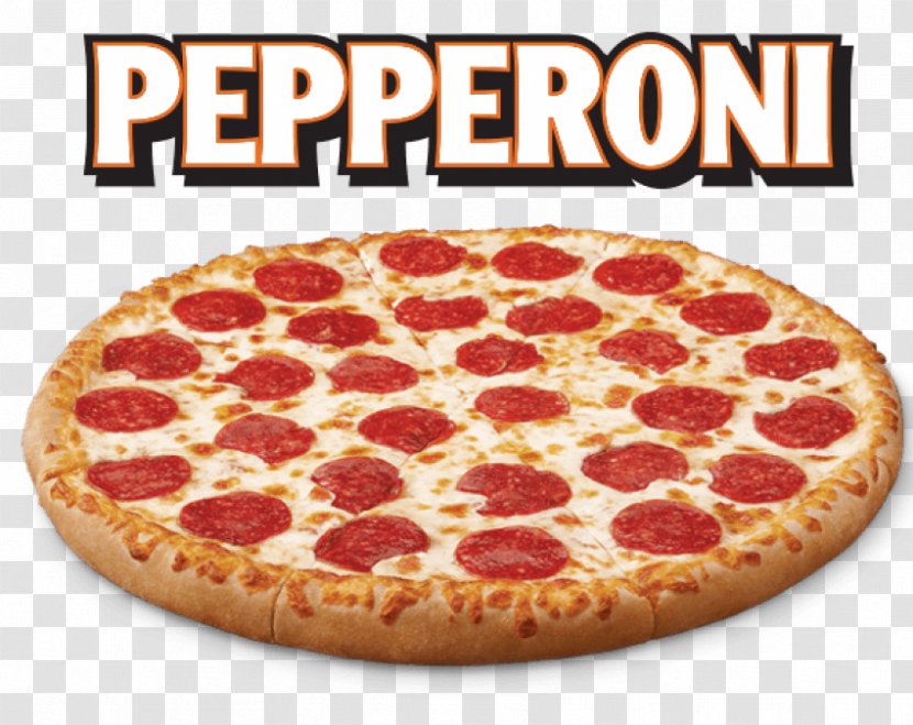 Chicago-style Pizza Italian Cuisine Little Caesars Pepperoni - Cheese Transparent PNG