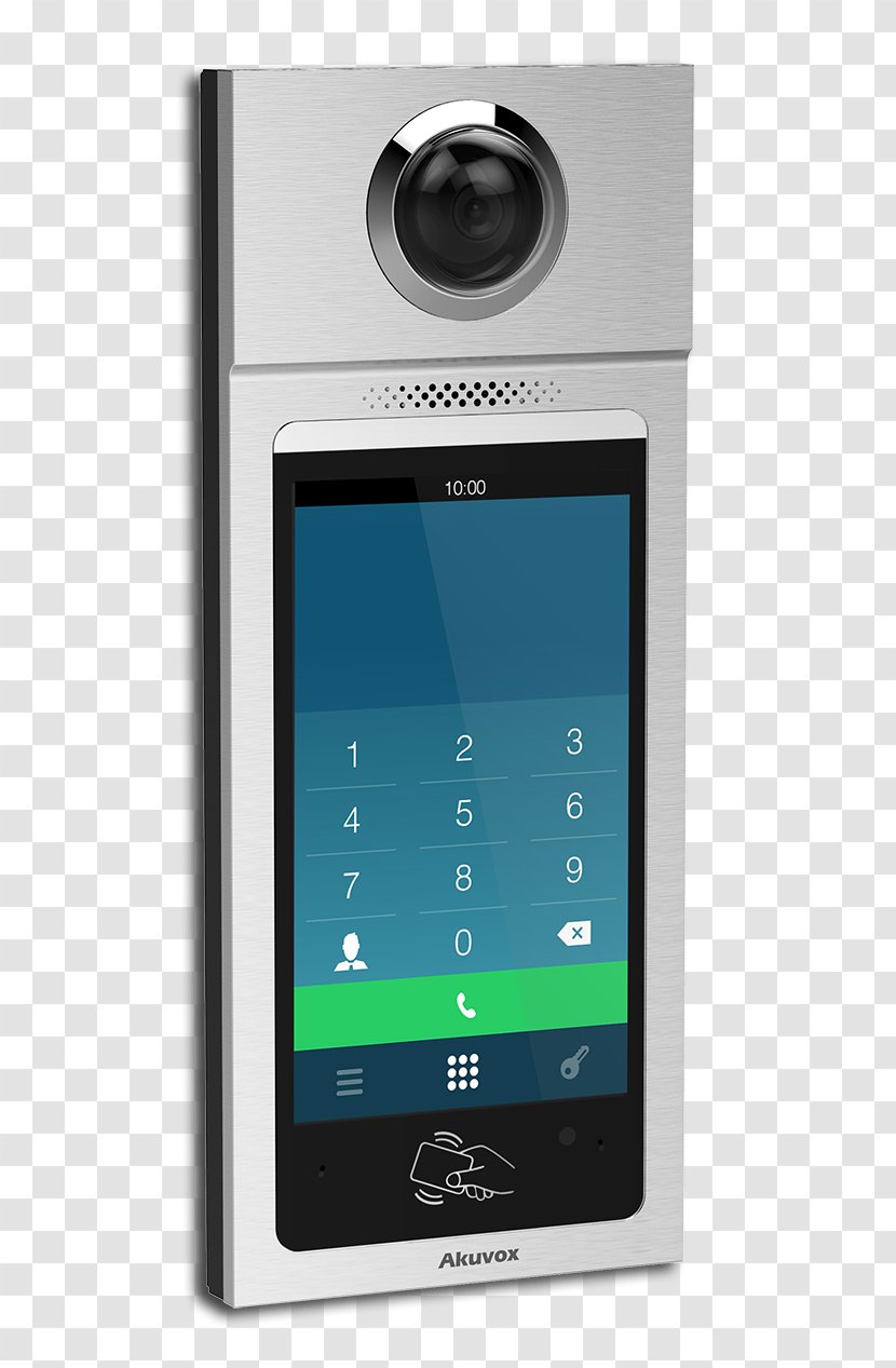 Feature Phone Smartphone Door Video Door-phone Touchscreen - Technology Transparent PNG