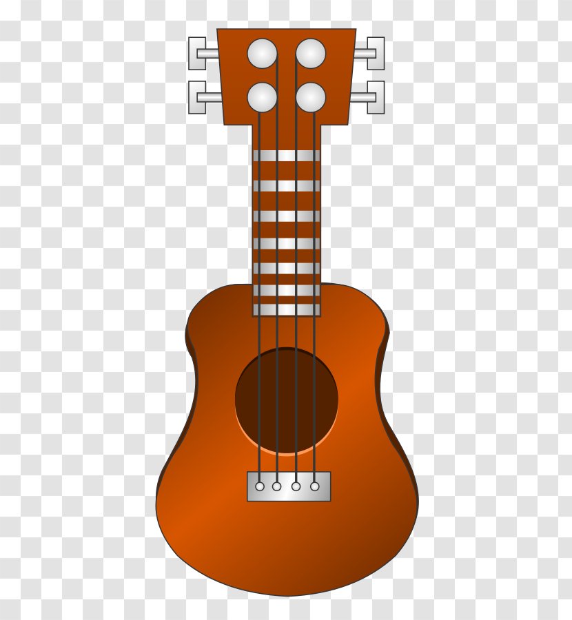 Acoustic Guitar Clip Art - Cartoon - Vector Transparent PNG