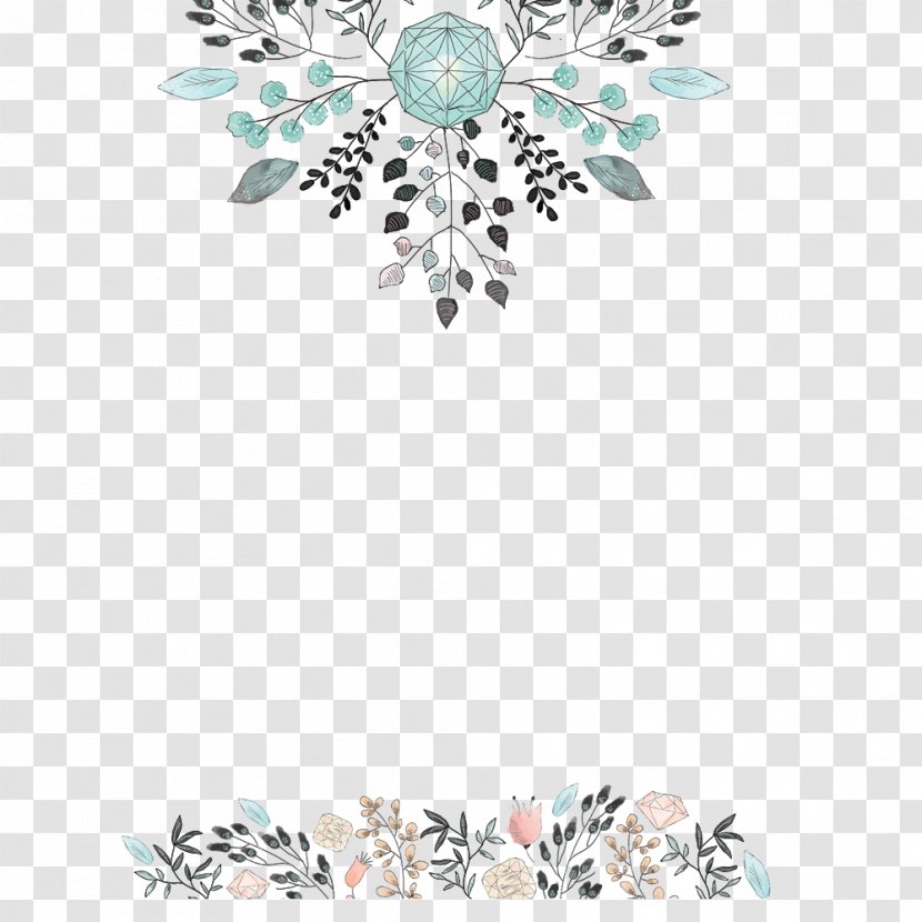 Wedding Invitation Illustration - Pattern Transparent PNG
