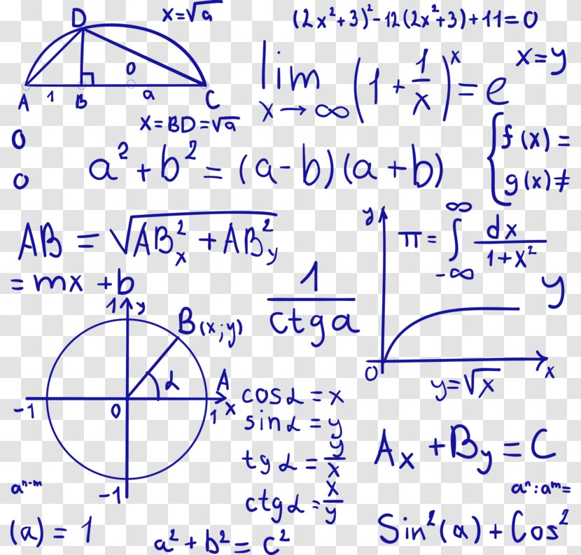 Formula Mathematics Euclidean Vector Summation - FIG Mathematical Formulas Transparent PNG