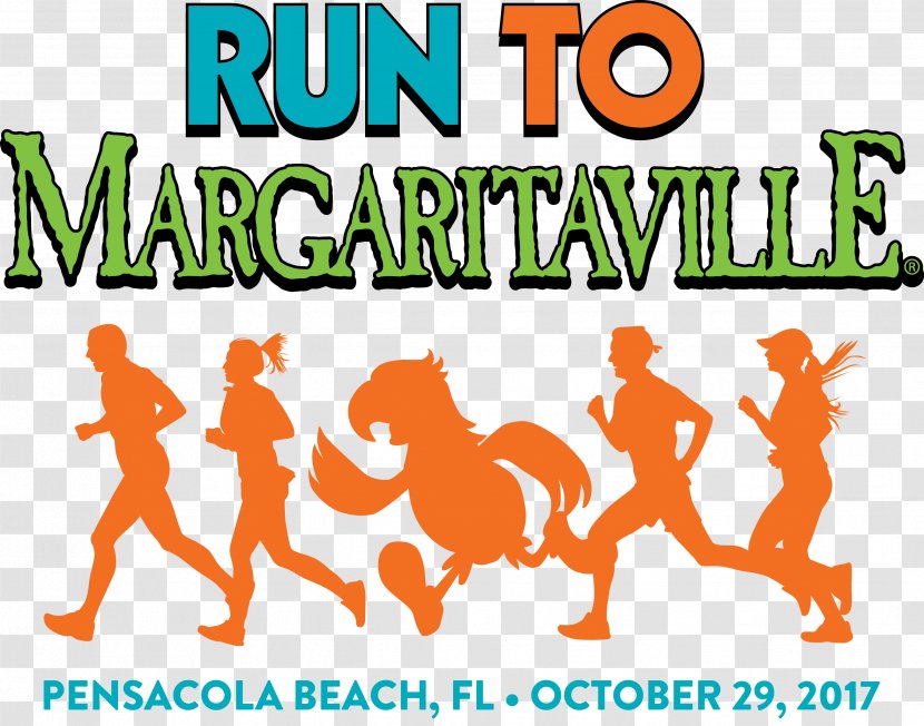 Pensacola Beach Perdido Key Jimmy Buffett's Margaritaville Marathon - Running - Race Transparent PNG