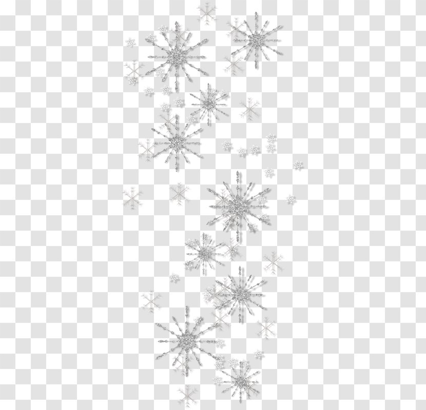 Snowflake Clip Art Image Ice Crystals - White - Comet Full Page Transparent PNG