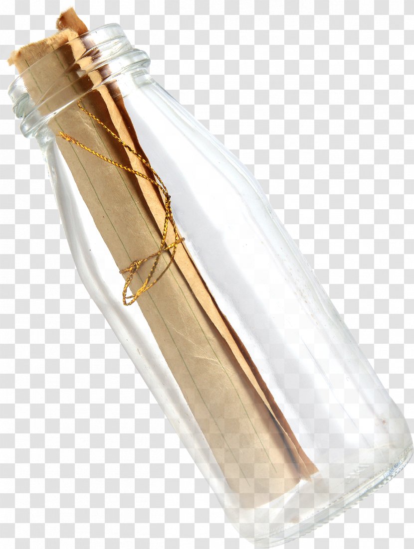 Bottle Letter Glass - Jewellery Transparent PNG