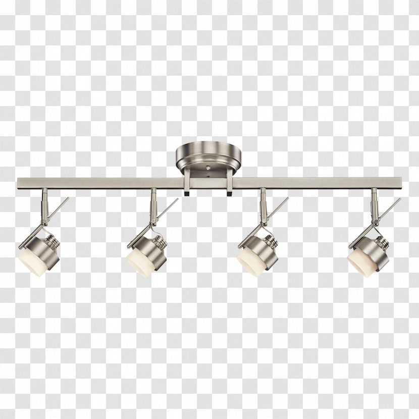 Track Lighting Fixtures Light Fixture LED Lamp - Incandescent Bulb - Rail Transparent PNG
