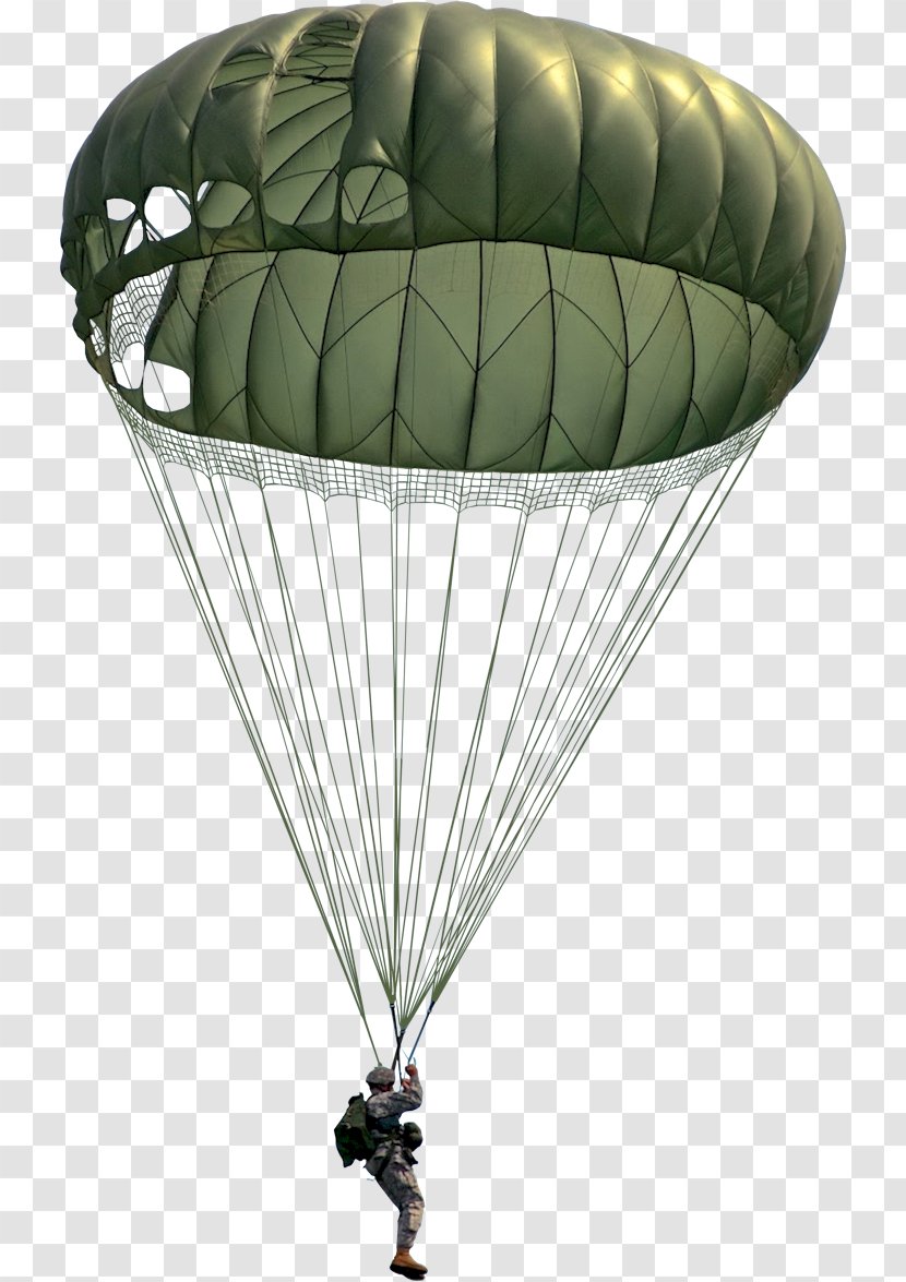 Parachute Military Surplus Army United States Armed Forces - Paratrooper Transparent PNG