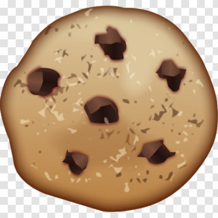 Chocolate Chip Cookie Donuts Biscuits Emoji - Biscuit Transparent PNG