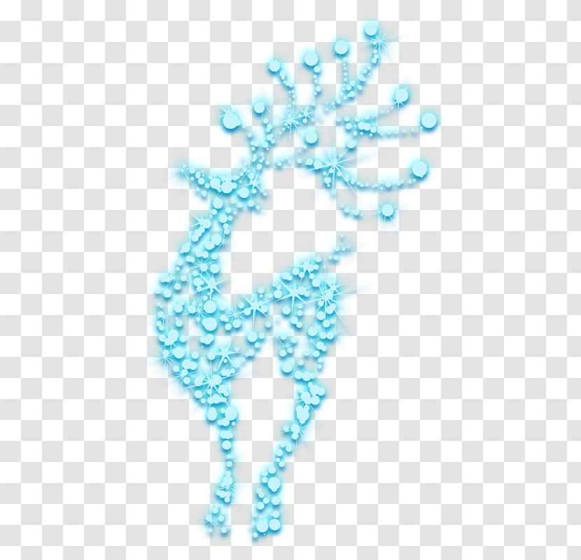 Reindeer Christmas Blog Illustration - Seahorse - Cartoon Transparent PNG