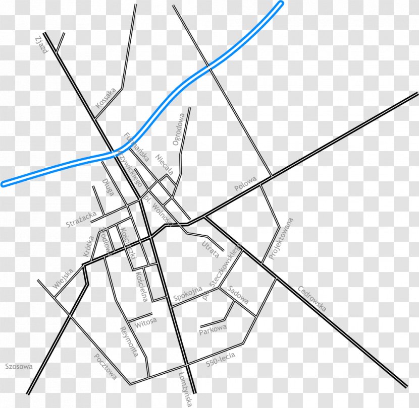 Liaoyang Road Map Vector City - Drawing - Exquisite Graphics Painting Transparent PNG