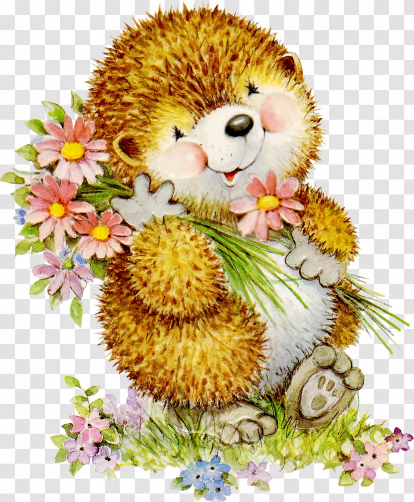 Hedgehog Giant Panda Cuteness Clip Art - Document Transparent PNG