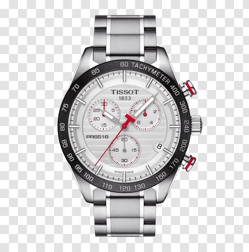Chronograph Tissot Men's PRS 516 Watch Jewellery - Tachymeter Transparent PNG