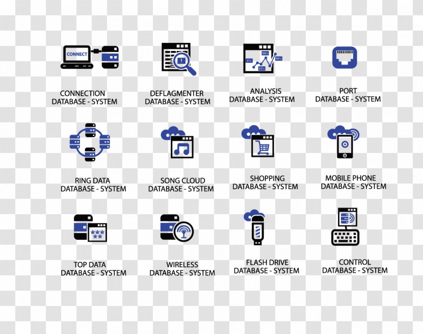 Database Management System Euclidean Vector Icon - Datorsystem - Mobile Phone Transparent PNG