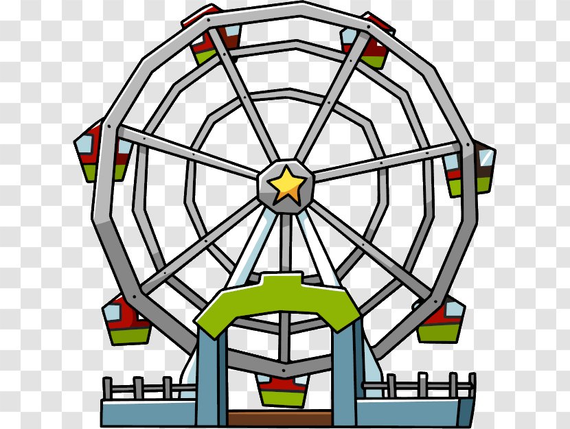 Texas Star Car Ferris Wheel Transparent PNG