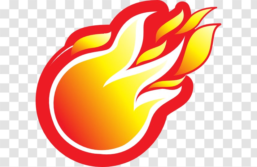 Flame Clip Art - Yellow - Fireball Transparent PNG