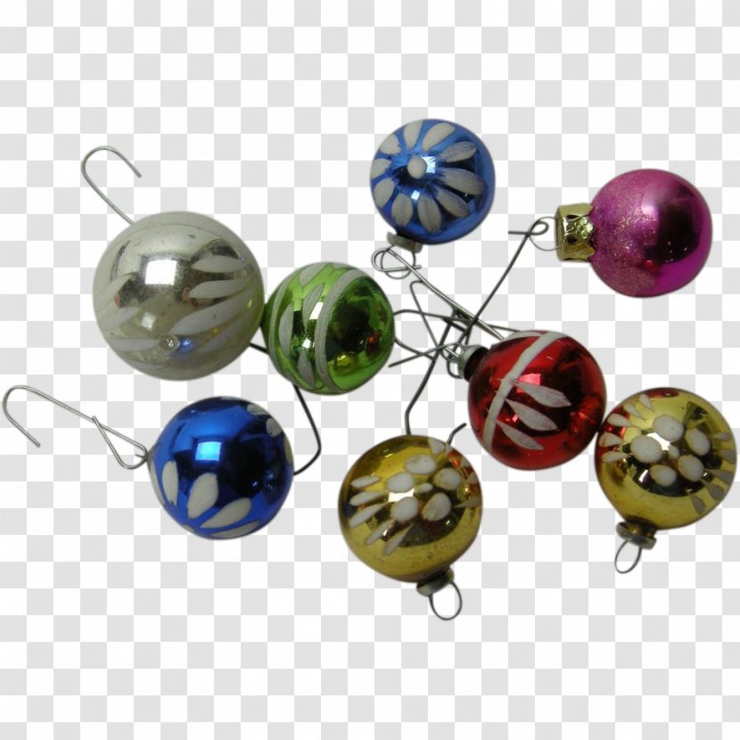 Earring Bead Body Jewellery Christmas Ornament - Fashion Accessory Transparent PNG
