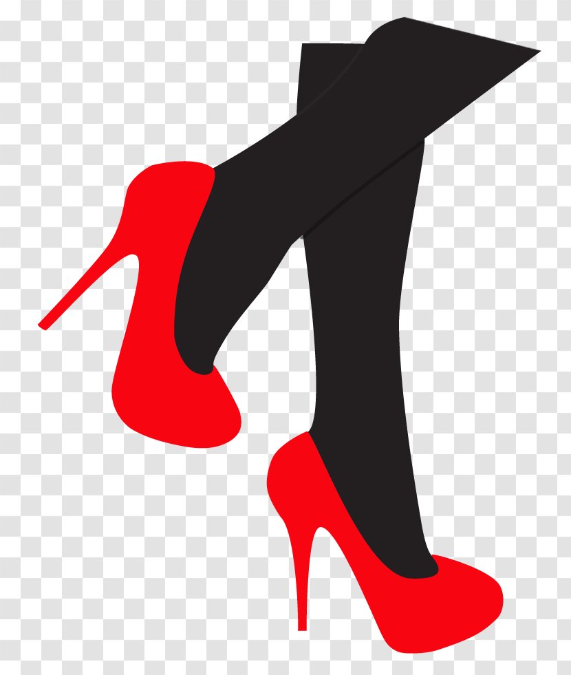 High-heeled Shoe Clip Art - Cartoon - Silhouette Transparent PNG