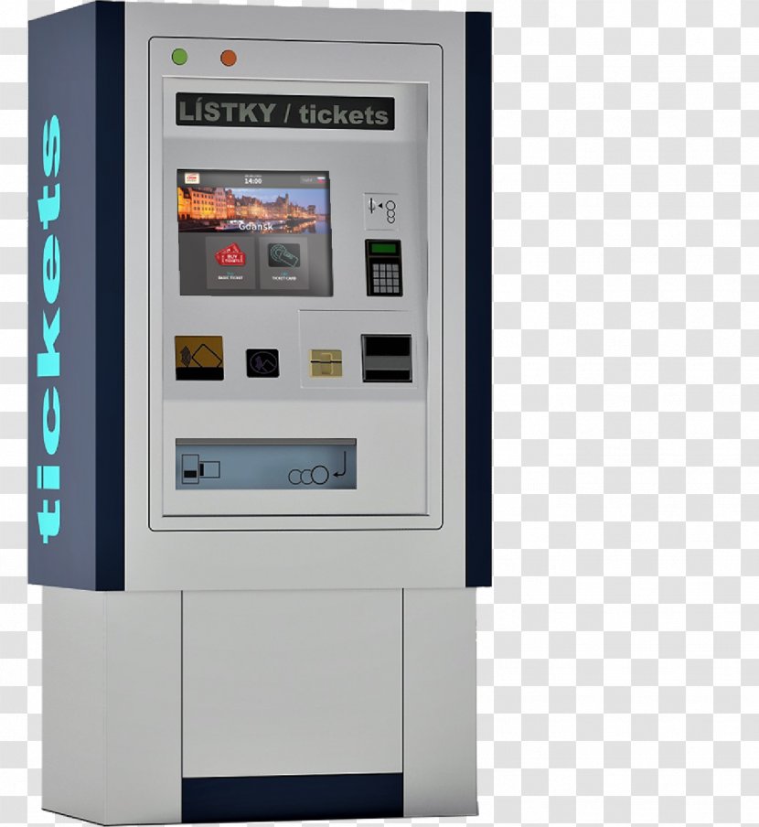 Interactive Kiosks Ticket Machine Vending Machines Multimedia - Public Transport - Manufacturing Transparent PNG
