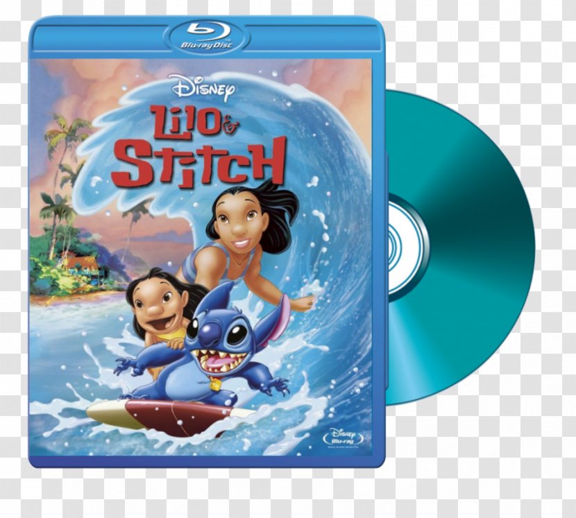 Lilo & Stitch Pelekai Blu-ray Disc Animated Film - Comedy - BLU BACKGROUND Transparent PNG
