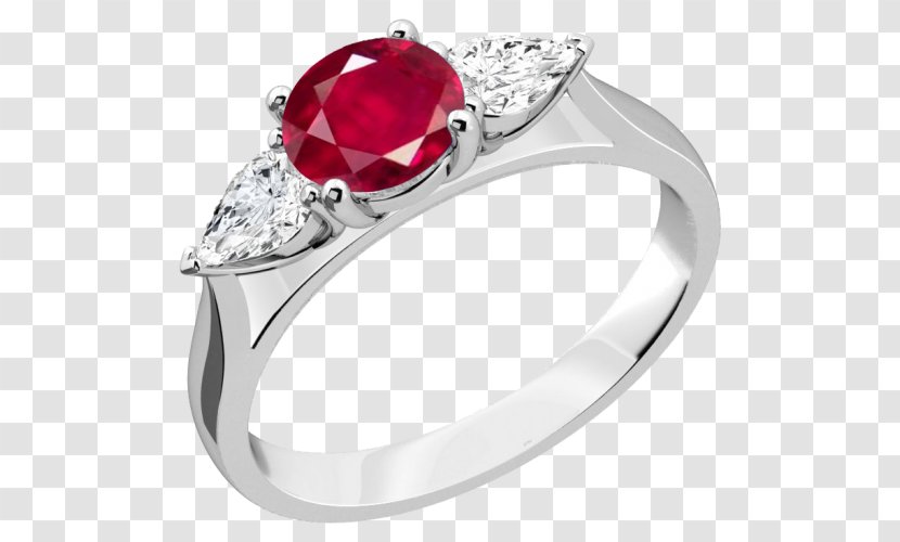 Ruby Jewelry And Jewels Wedding Ring Sapphire - Gemstone - Diamond Rings Transparent PNG