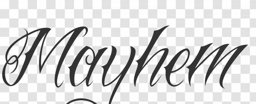Tattoo Script Typeface Cursive Logo Font - Sansserif Transparent PNG