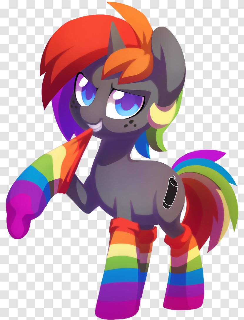 Pony Rainbow Dash Art Horse Fluttershy - Mammal - Cute Ladybug Transparent PNG