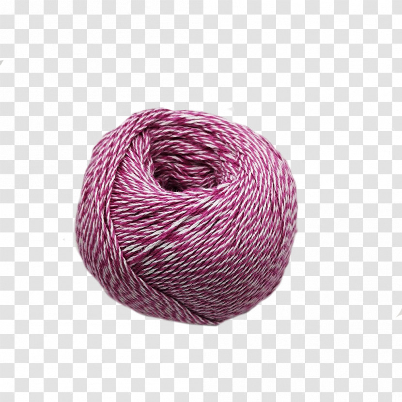 Wool Pink Violet Thread Magenta Transparent PNG