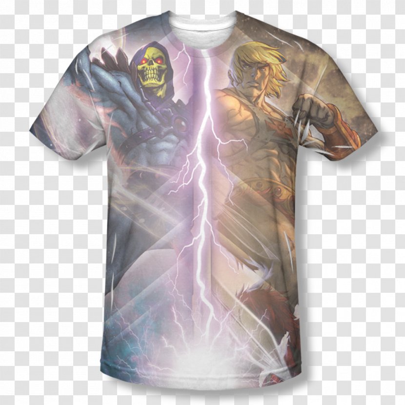 T-shirt Masters Of The Universe Sleeve - Neck Transparent PNG