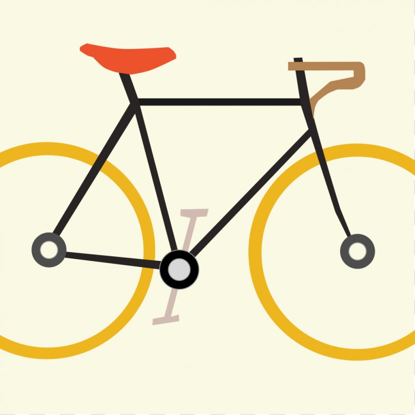 Fixed-gear Bicycle Cycling Shop - Part Transparent PNG