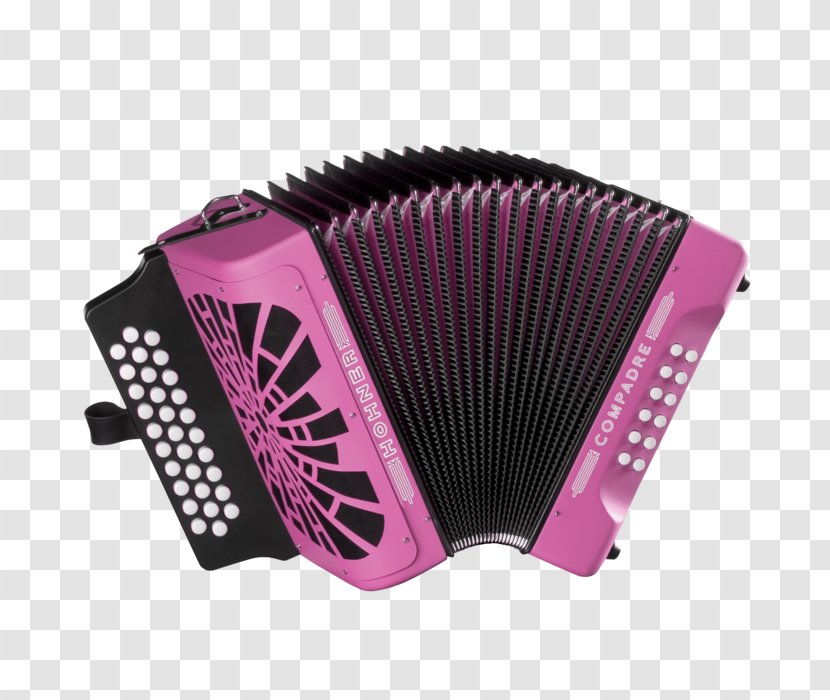Diatonic Button Accordion Hohner Musical Instruments - Watercolor Transparent PNG