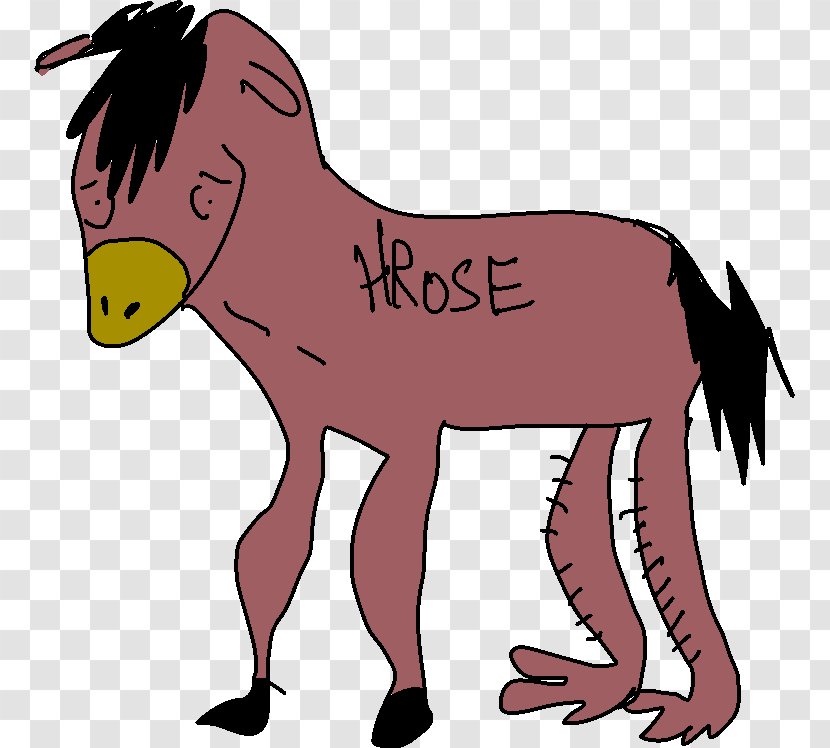 Mustang Pony Mane Pack Animal Snout - Cartoon Transparent PNG