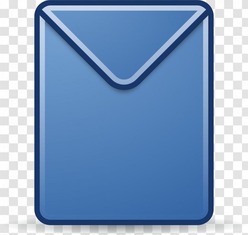 Envelope Mail Letter Blue - Seal Transparent PNG