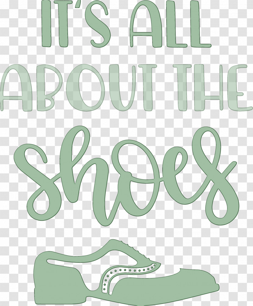 Logo Font Green Shoe Line Transparent PNG