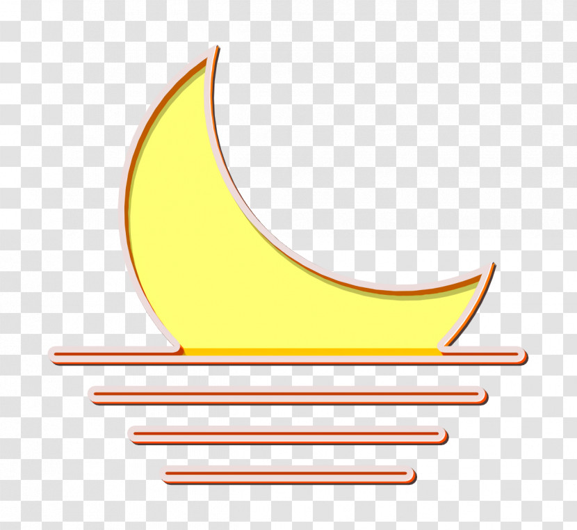 Weather Set Icon Moon Icon Transparent PNG