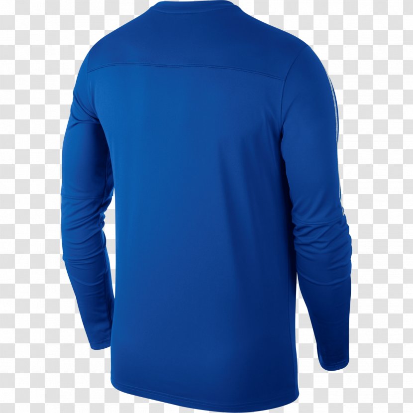 Cobalt Blue Shoulder - Shirt - Crew Transparent PNG
