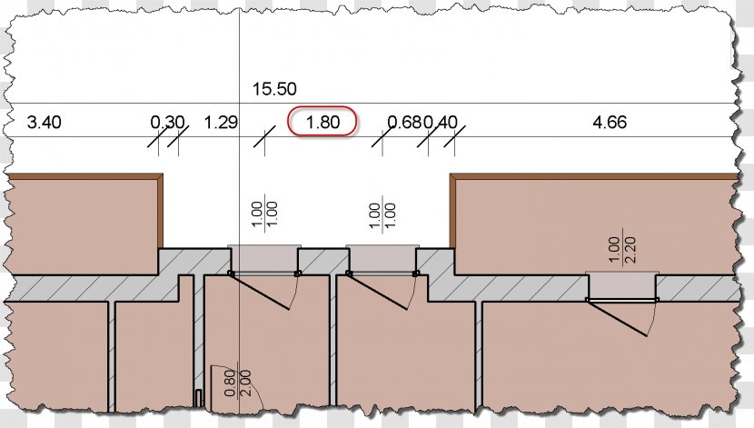 Autodesk Revit AutoCAD Computer-aided Design 3ds Max Industrial - Floor Plan - Quota Transparent PNG