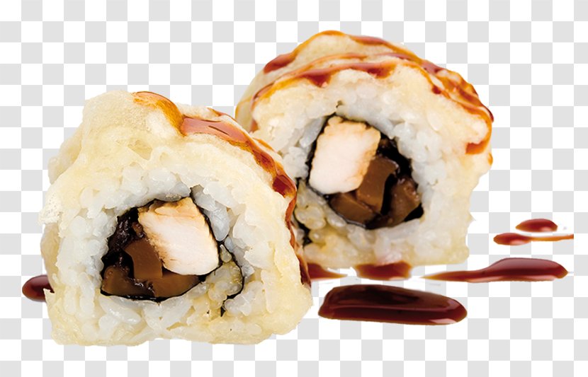 Sushi California Roll Japanese Cuisine Tempura Sashimi - Asian Transparent PNG