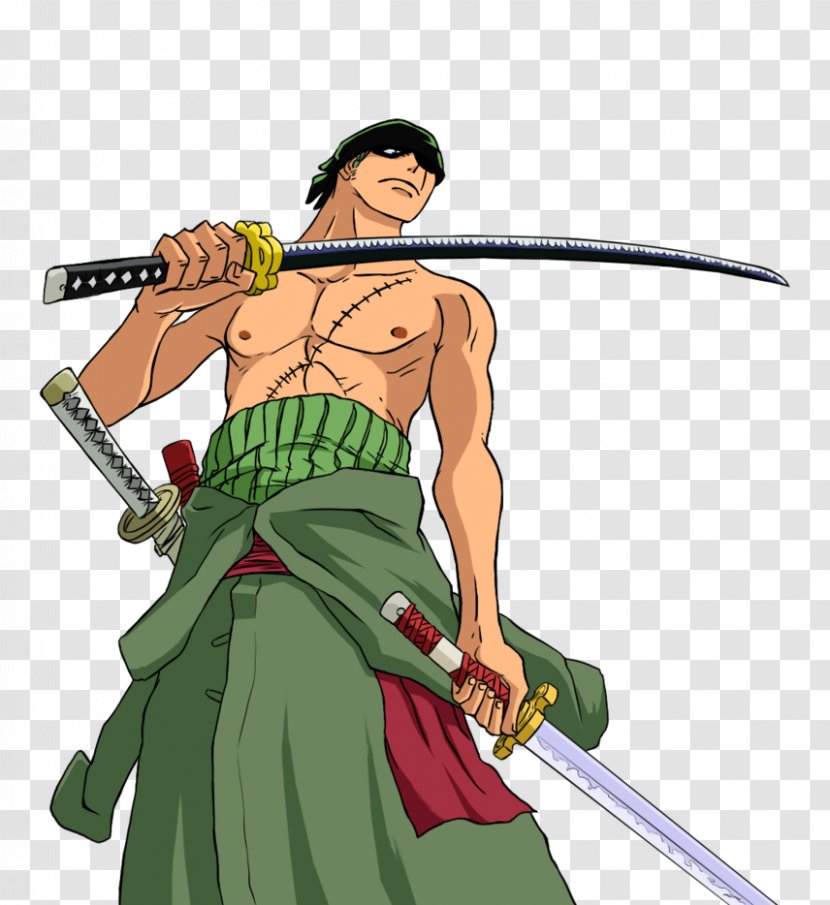 Roronoa Zoro Monkey D. Luffy One Piece - Watercolor - File Transparent PNG