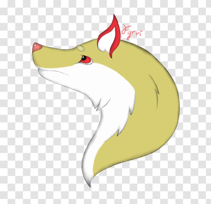 Fox Dog Snout Clip Art - Vertebrate Transparent PNG
