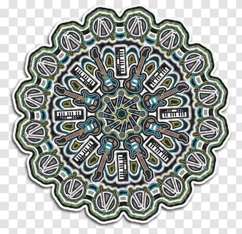 Kaleidoscope Symmetry Pattern - Mandala Yoga Transparent PNG