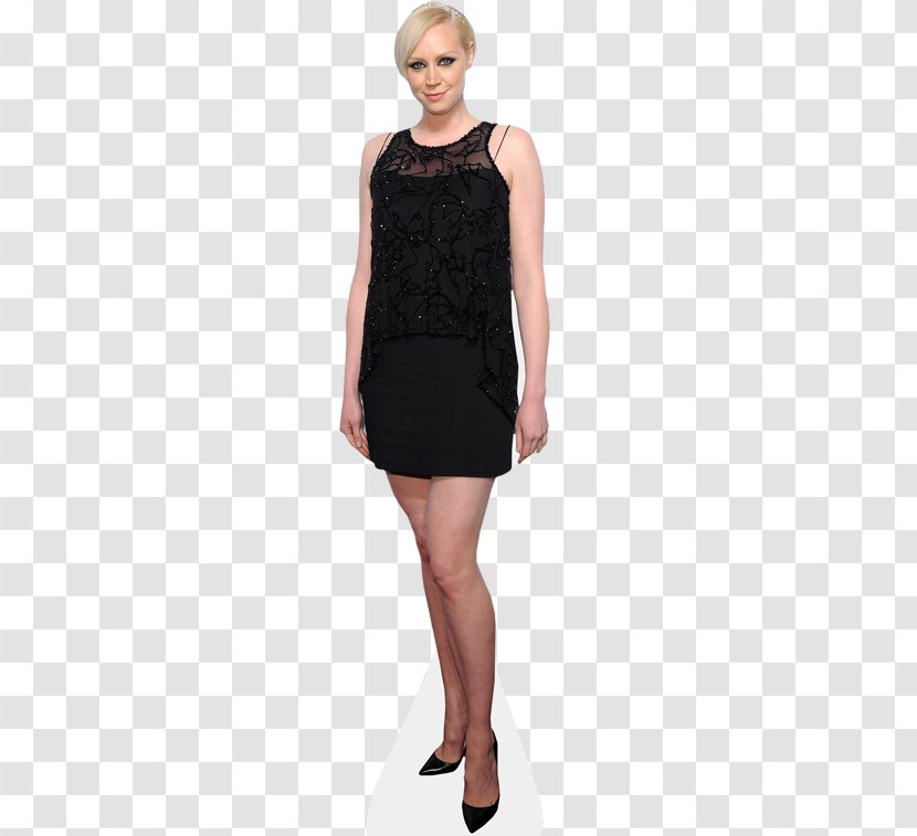 Gwendoline Christie Little Black Dress Game Of Thrones Standee Celebrity Transparent PNG