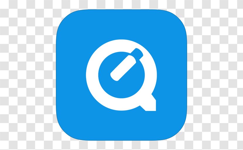 Blue Area Text Clip Art - Dock - MetroUI Apps QuickTime Transparent PNG
