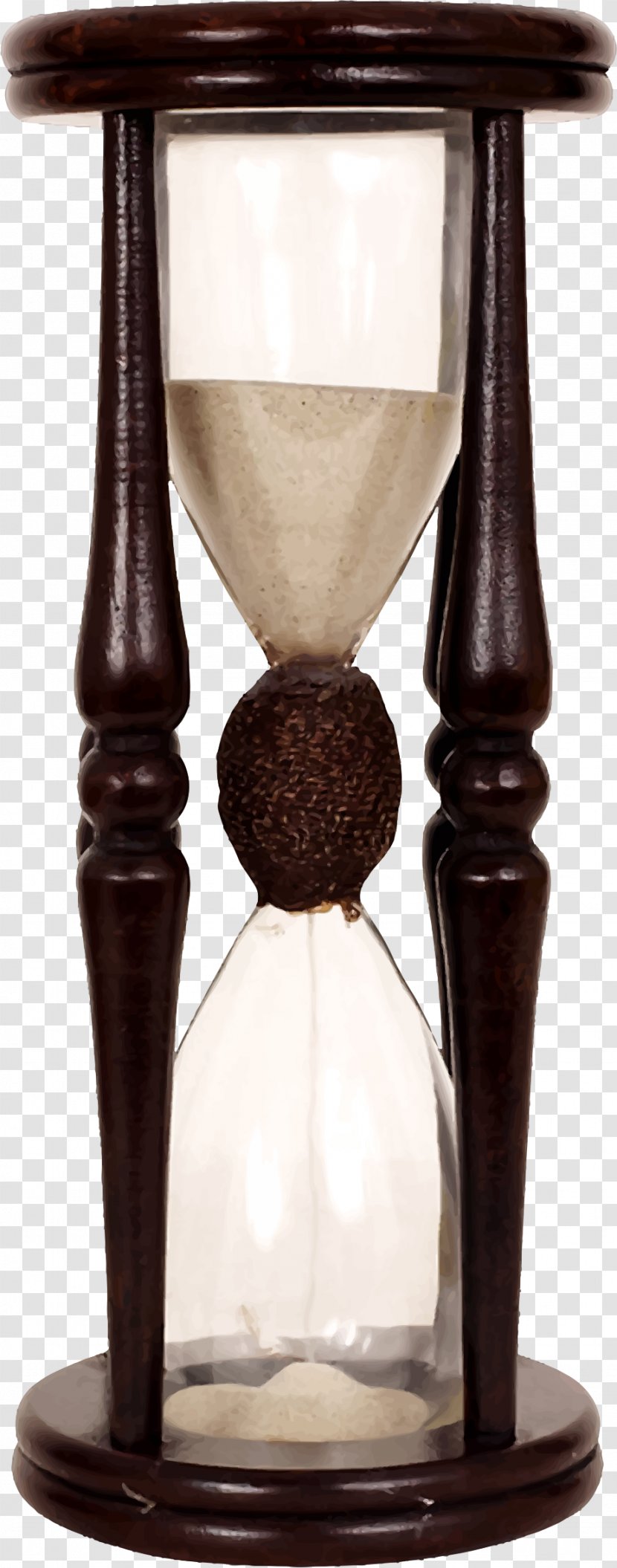 Hourglass Timekeeper Clock Transparent PNG