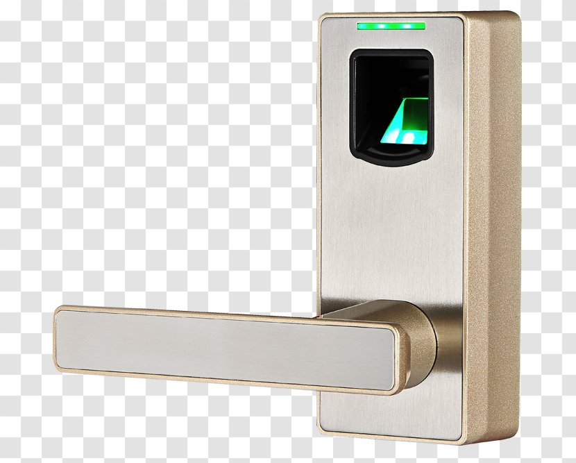 Smart Lock Fingerprint Door Zkteco - Access Control Transparent PNG