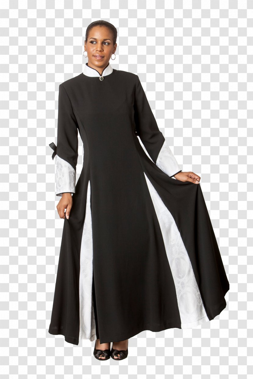 Robe Dress Clerical Clothing Clergy - Pocket - Brocade Transparent PNG