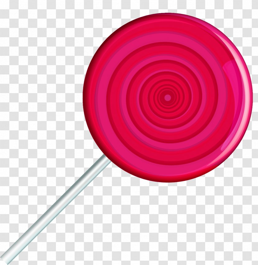 Lollipop Euclidean Vector Spiral - Hand-painted Transparent PNG