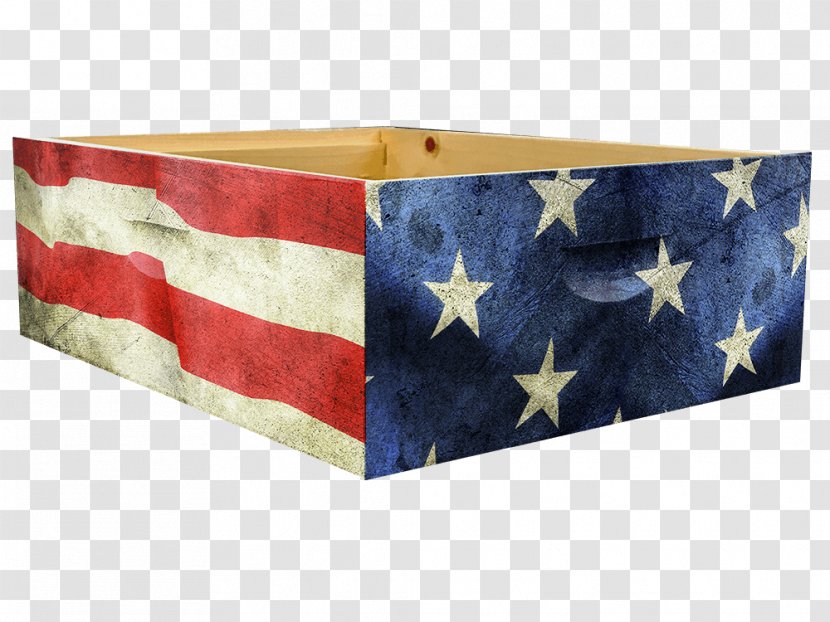 Flag Of The United States Beehive - Colony - Distressed Transparent PNG