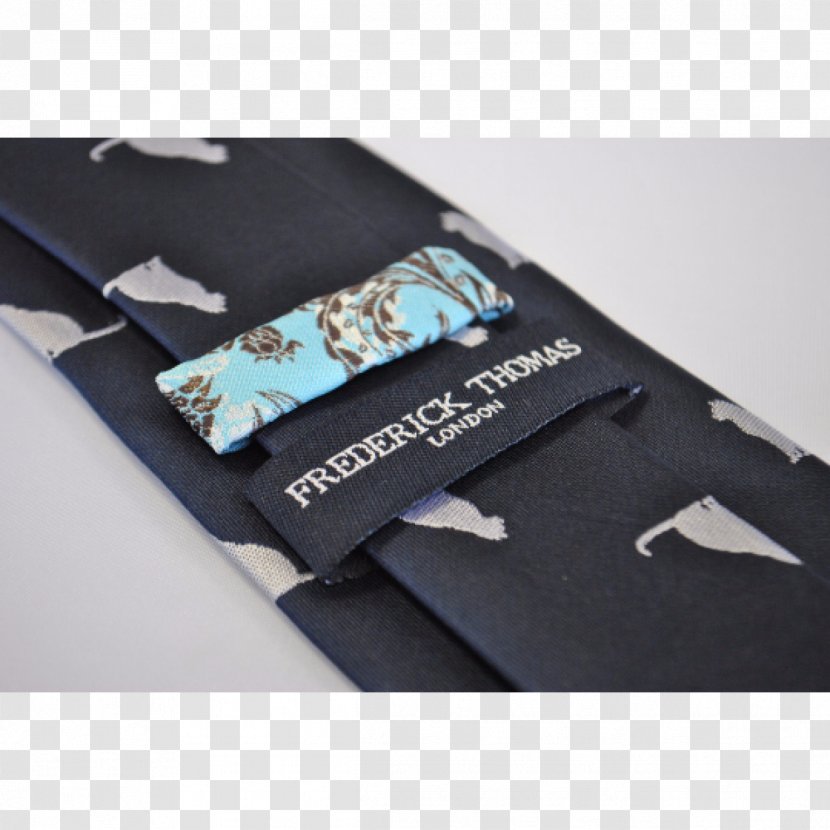 Navy Blue Turquoise Necktie Suit - Floral Transparent PNG