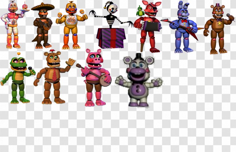 Five Nights At Freddy's: Sister Location Freddy's 3 Action & Toy Figures Animatronics - Freddy S - Figurine Transparent PNG