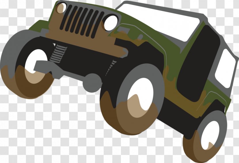 Car Jeep Off-roading Off-road Vehicle - Motor Transparent PNG